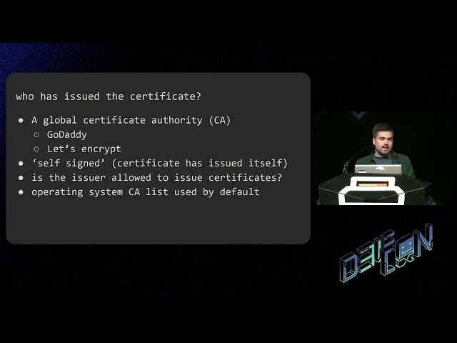 DEF CON 31 - certmitm  Automatic Exploitation of TLS Certificate Validation Vulns - Aapo Oksman