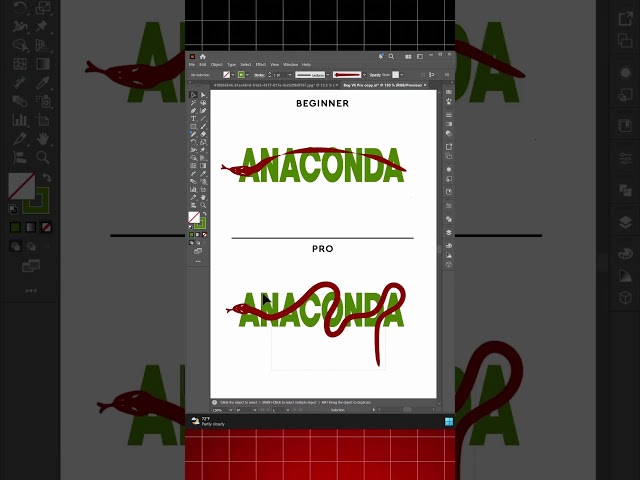 Adobe illustrator tutorial of Custom brush design and intertwine feature tutorial