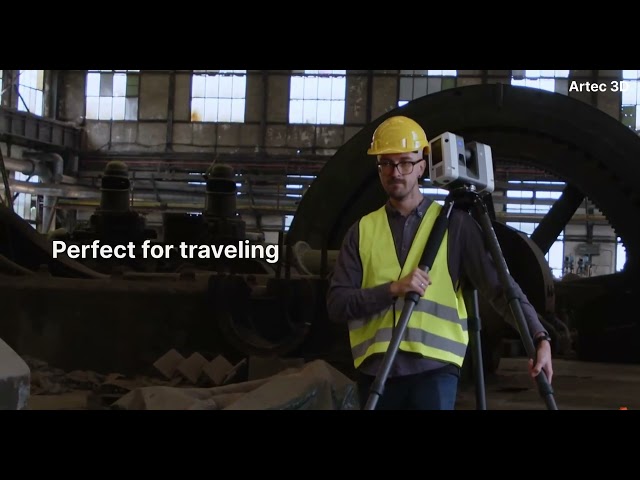 Artec Ray II Tripods - Long Range 3D Scanning and Lidar Scanning