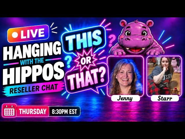 Live Reseller Chat | This or That Edition!   •jennyluhoo •flippinhippos