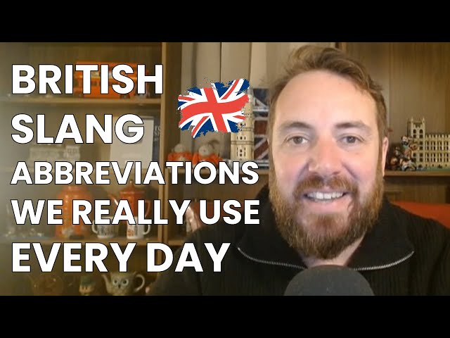 British Abbreviations You Need to Know!