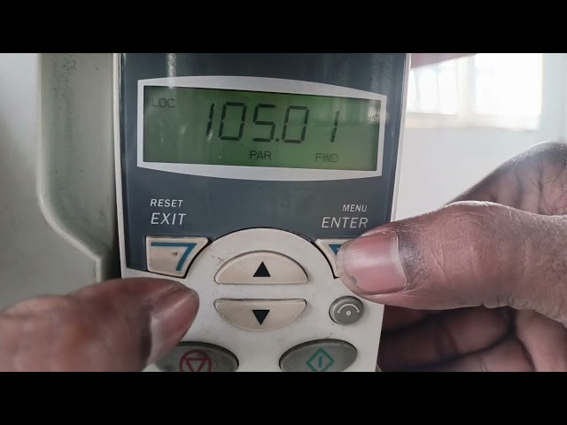 ABB VFD Factory Reset