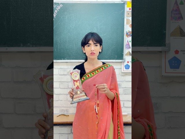 Rakhi Making Competition💕👀|SimranMakhija| #shorts #school #schoollife #comedy #funny #sad #viral