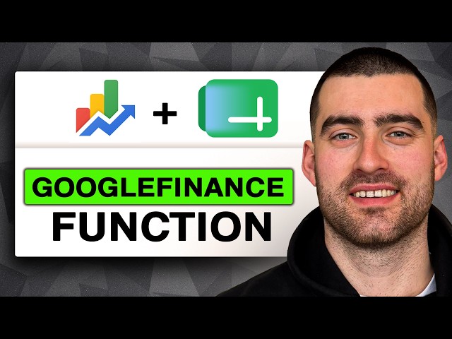 How to Use the GOOGLEFINANCE Function in Google Sheets