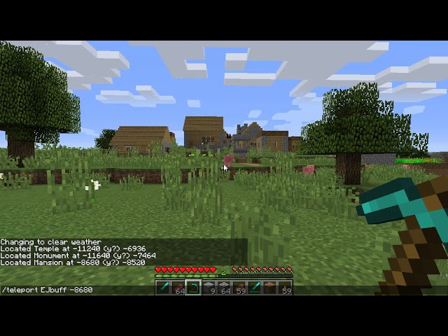Locate & Teleport Cheats (Minecraft)