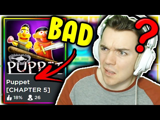 The NEW Roblox Puppet Is HORRIBLE...