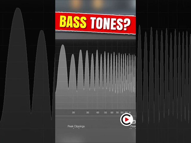 Bass Frequencies Explained (Perfect Sub Bass Harmonics)  #musicproducer #sounddesign  #mixing