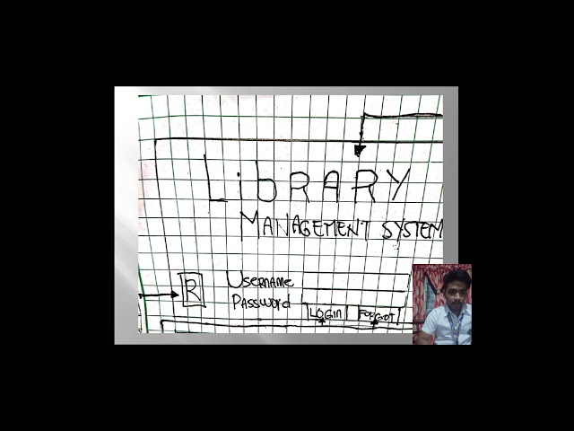 Library Management System - Wireframe