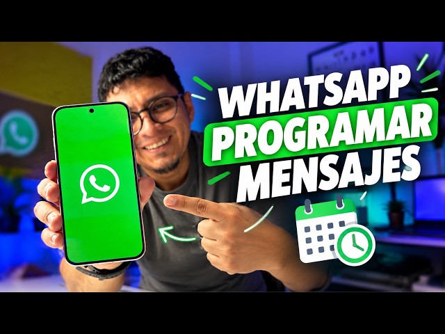 😱 HOW TO SCHEDULE WHATSAPP MESSAGES! Android and iPhone