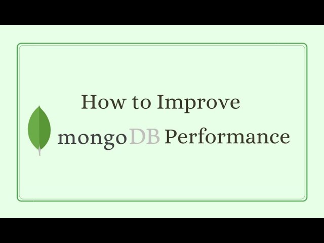 MongoDB Increasing Write Performance with Sharding Part 1