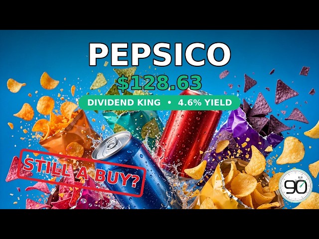 Deep Dive - PepsiCo Crashes to 52-Week Low at $128.63 — 4.6% Dividend King STEAL? #investing