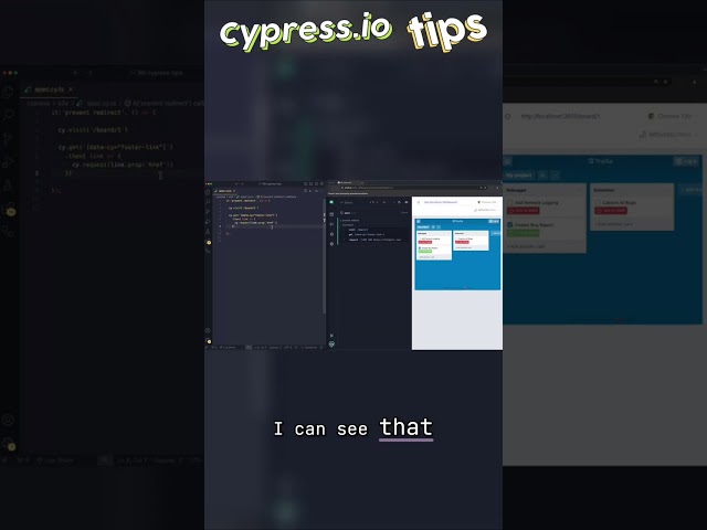 Cypress Testing: Validate Links Without Page Navigation! #shorts