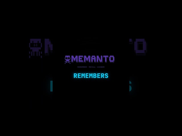 Memanto Remembers