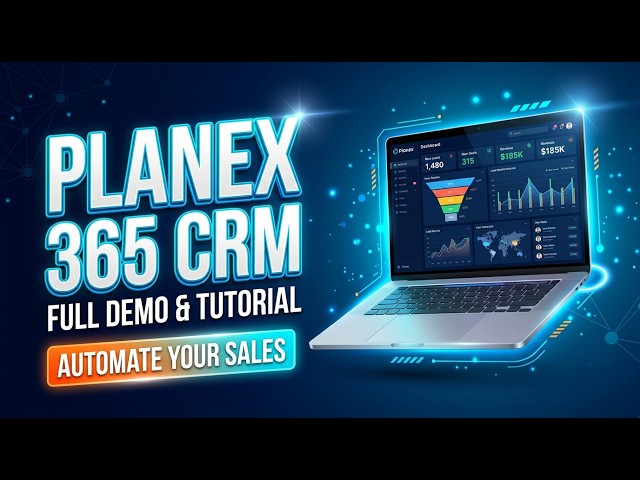 Planex 365 CRM Full Demo & Walkthrough | Complete Sales & Business Management Software