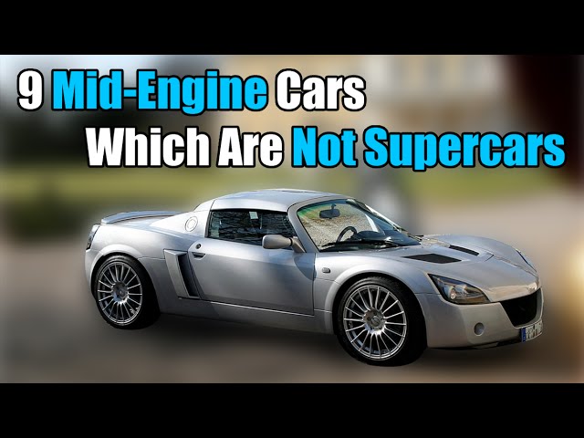 9 Mid-Engine Cars Which Are Not Supercars