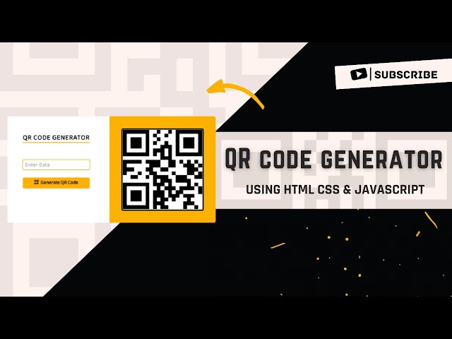 The Ultimate Guide to Generating QR Codes in Seconds Using HTML, CSS & JS