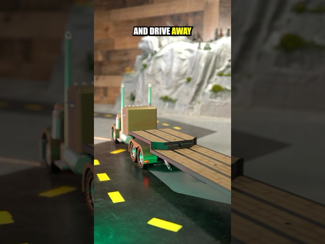 3D Printed RC SemiTruck #3dprinting #rc #semi