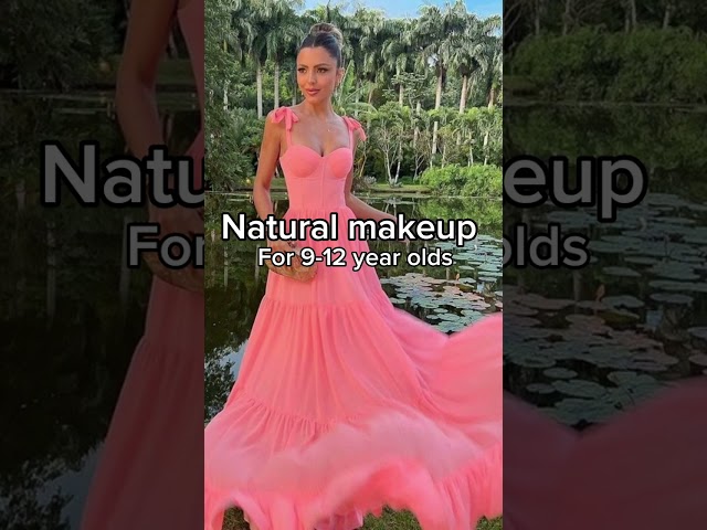 Natural makeup for 9-12 year olds #makeup  #shorts #viral