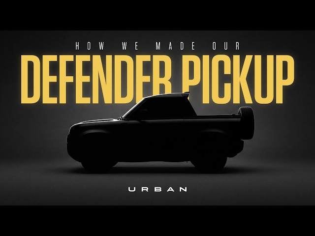 The Making Of The Defender Pickup | Urban Avontur Widetrack | EP01