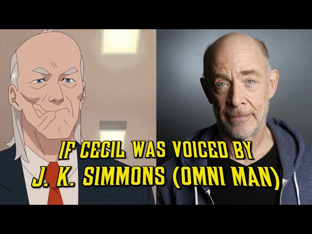 What if Cecil was voiced by J. K. Simmons (aka Omni Man)