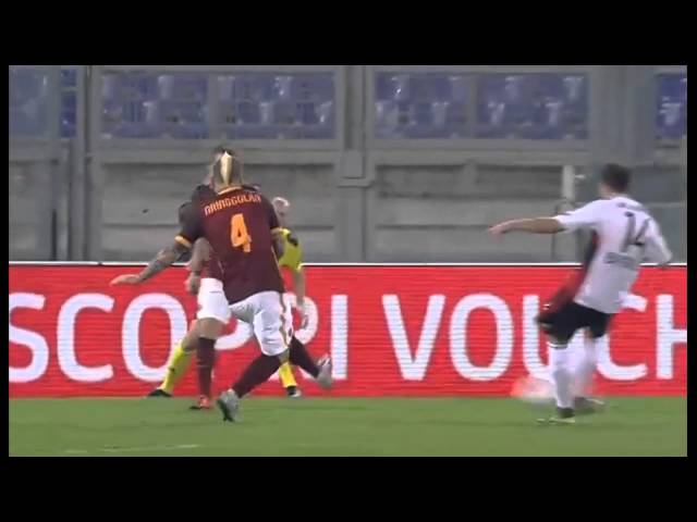 ROMA 3:2 BAYER Leverkusen All Goals Match Review  04-11-2015