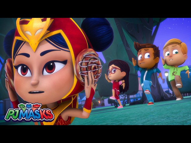 Cover Your Ears! Dance Attack 🕺🏻🥷🎃 PJ Masks Full Episodes 🦸 Superhero Cartoons for Kids #pjmasks