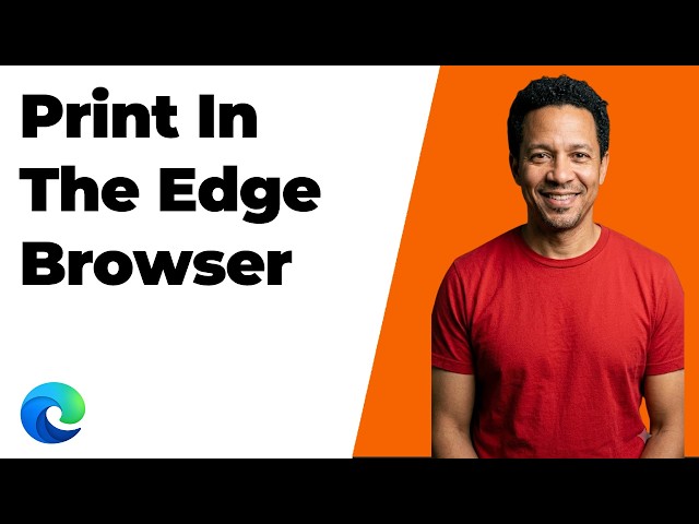 How To Print In The Edge Browser In Windows 11 (Easy Guide)