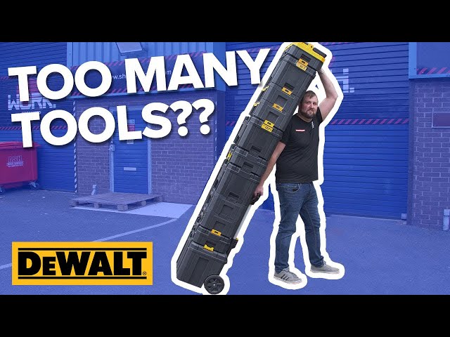 Is your Dewalt TSTAK Tool collection like this? Organise them in Shadow Foam!
