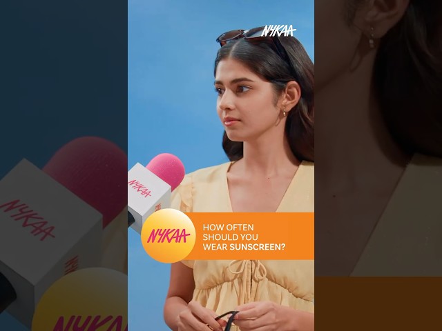 Daily Sunscreen Reminder ☀️ Don’t Ever Skip This Step | NykaaTV