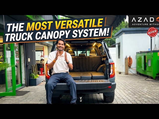 Best Overland Steel Canopy For Toyota Hilux Travo | Heavy Duty Off-Road Build | Azad 4x4