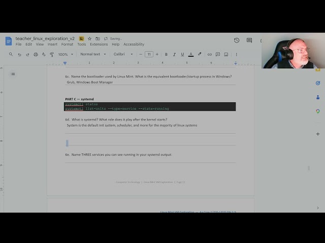 Linux Exploration Part 2 Tasks 5 through 8