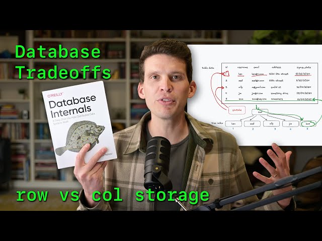 OLTP vs OLAP and the row / column storage tradeoff