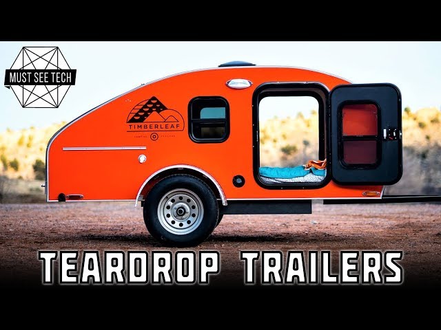 7 BEST Teardrop Trailers and Retro Camping Vehicles for Comfortable Traveling