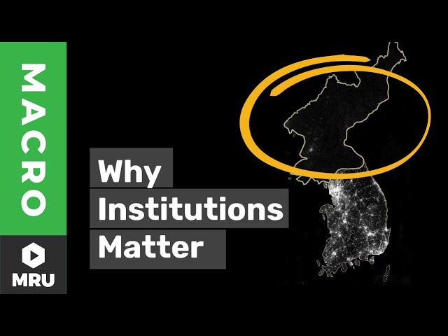 The Importance of Institutions