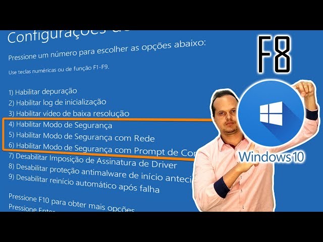 Modo de Segurança no Windows 10