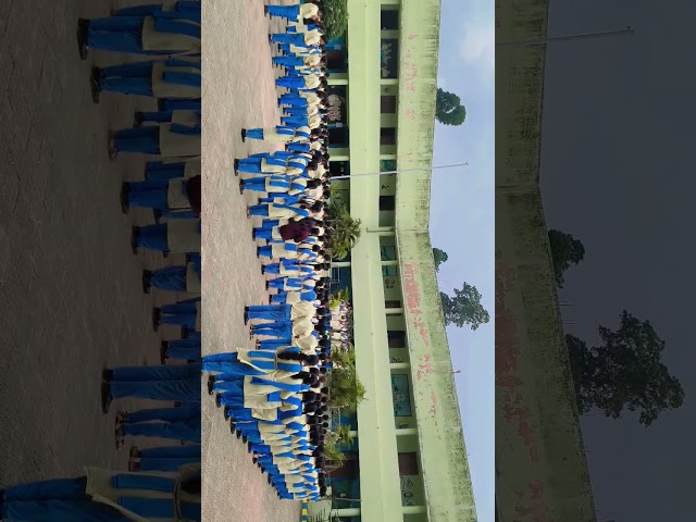 📚 Morning Assembly at Odisha Adarsha Vidyalaya (OAV) 🌅 | Discipline • Learning #SchoolAssembly #OAV