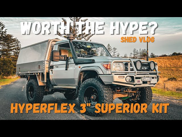 79 SERIES HYPERFLEX 3" SUPERIOR KIT INSTALL || SHED VLOG || WORTH THE HYPE?