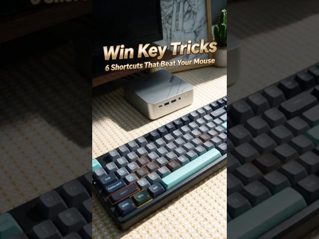 You thought the Win key was useless? It's actually your productivity ceiling! #minipc #gaming
