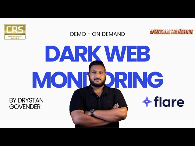 Dark Web and Attack Surface Monitoring - Flare Demo