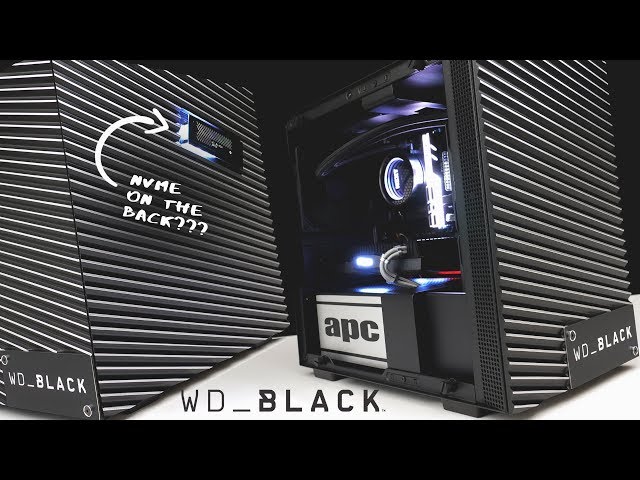 WD Black Themed Build! And you can win it as well!