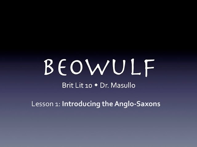 Beowulf, Lesson 1: Introducing the Anglo Saxons