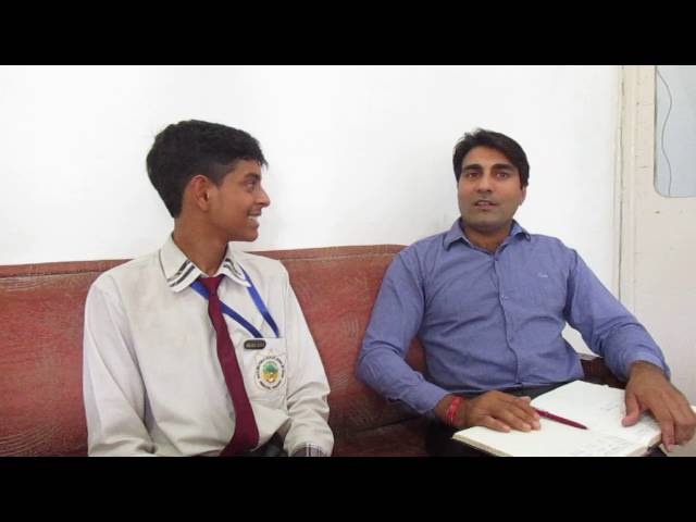 Talk With Knishak | Seedling Public School Dehra| Head Boy School | 3rd Position | 551/700