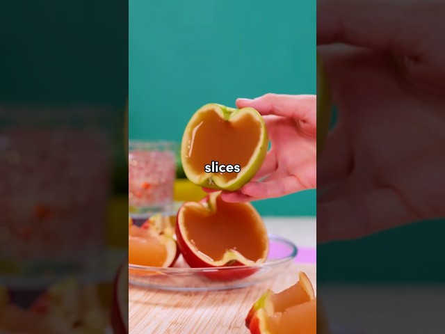 This APPLE JELLO recipe is GENIUS! 🍏