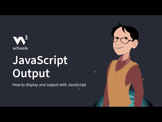 JavaScript - Output - W3Schools.com