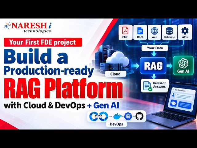 Build a Production-ready RAG Platform with Cloud & DevOps + Gen AI | Veerababu | Naresh IT