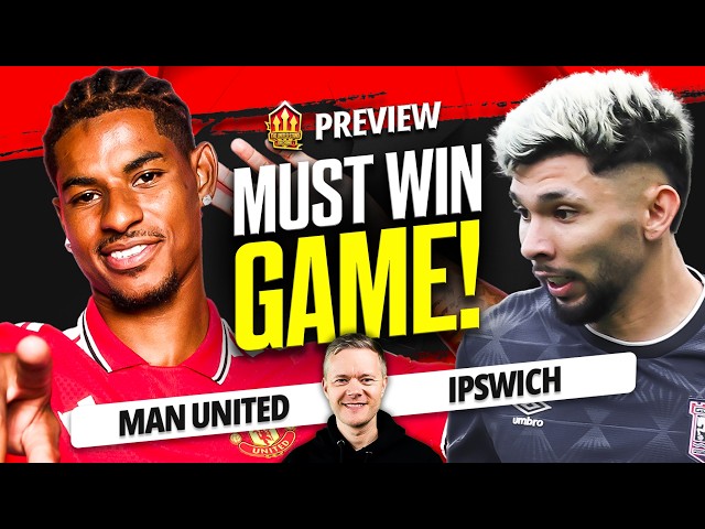 Carrick MUST Do this! Man United vs Ipswich Goldbridge Preview