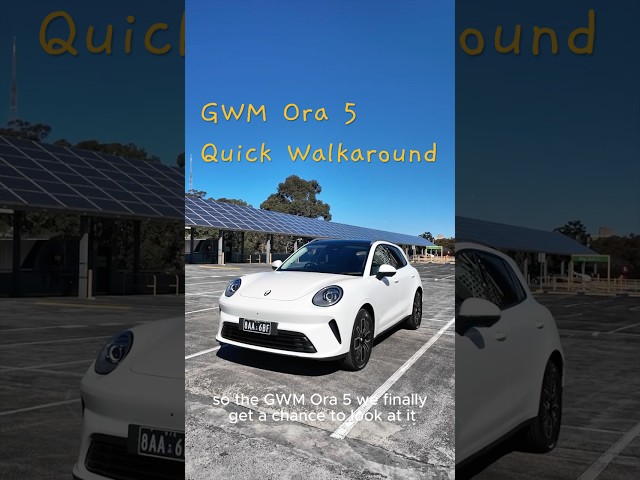 GWM Ora 5 All-Electric Compact SUV Quick Walkaround Sydney Australia
