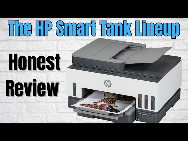 The HP Smart Tank Lineup - My Honest Experience After Using One