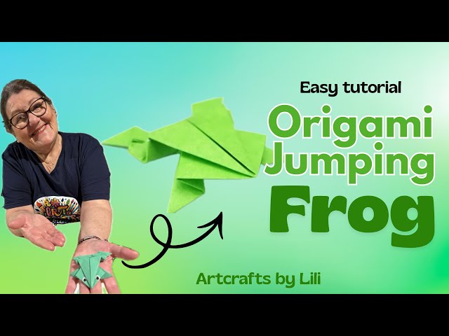 Easy Origami Paper Frog Tutorial | Step-by-Step Guide for Beginners