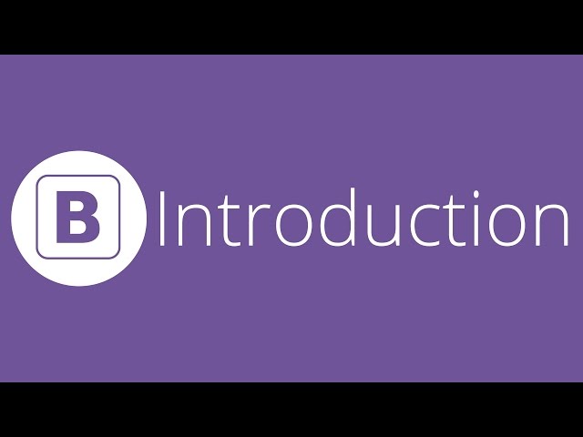 Bootstrap tutorial 1 - Introduction to Bootstrap